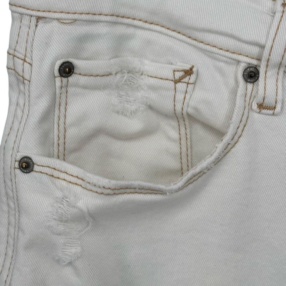 Kenzie Jeans VINTAGE LUxE The Slim Distressed Straight Leg Jeans‎ Size 10/30 - Picture 7 of 10